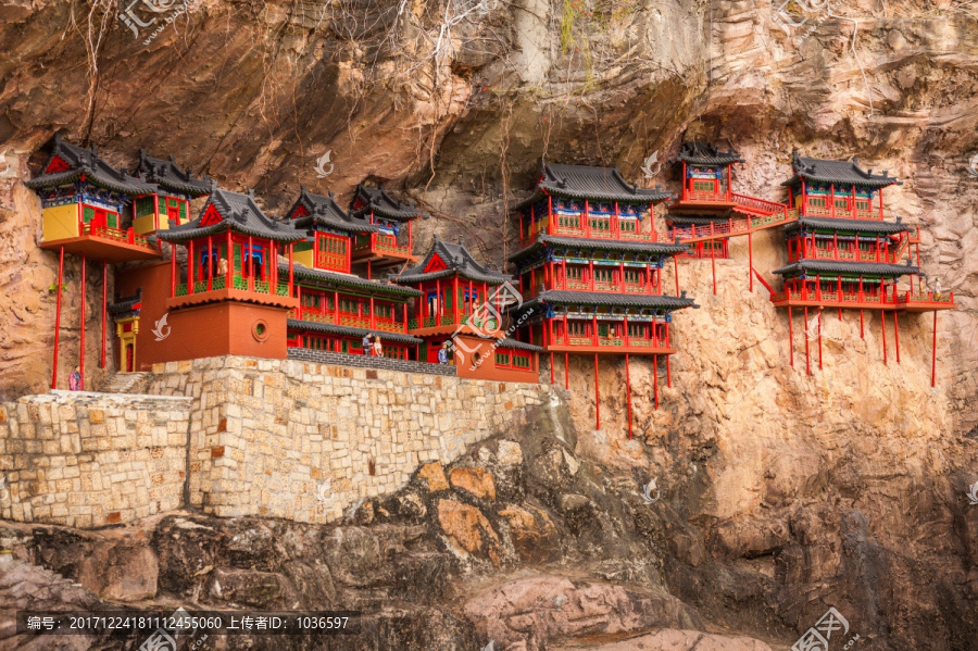 悬空寺,微缩景观