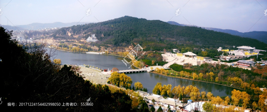 黄帝陵轩辕庙全景