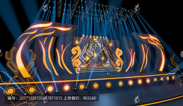 樹(shù)葉設(shè)計(jì)理念舞美