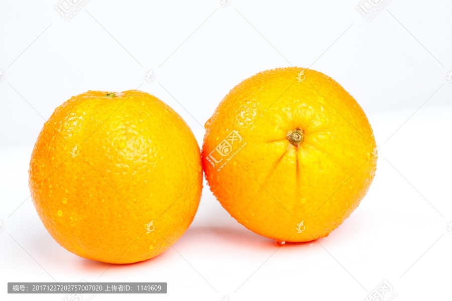 橙子高清白底