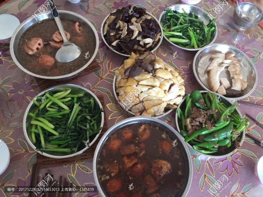 乡村菜,中式菜系