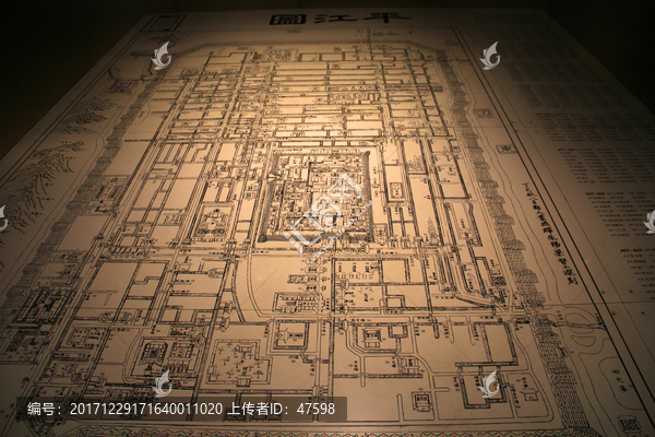 南京,明故宫,城址平面图