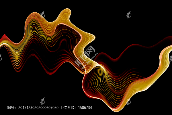 金色線條