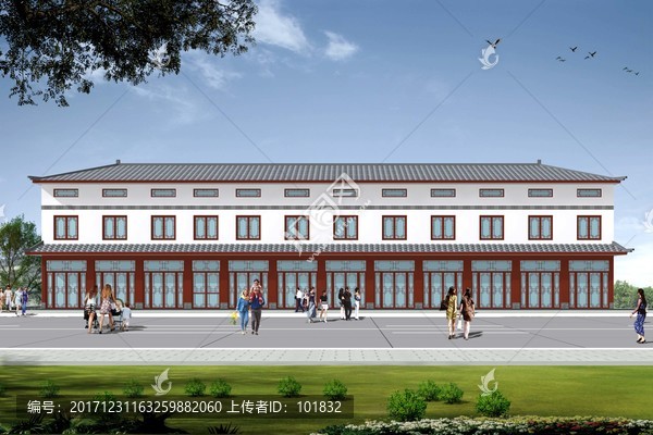 新農(nóng)仿古臨街房