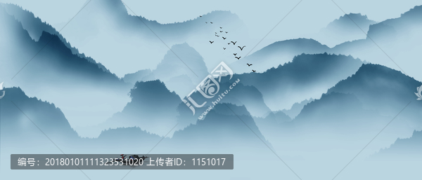 水墨山水畫,意境山水