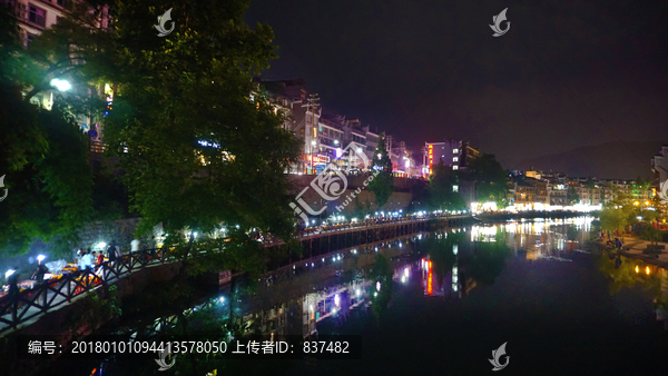 沱江,夜景