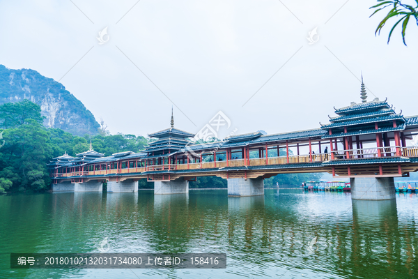 柳州龙谭公园风雨桥