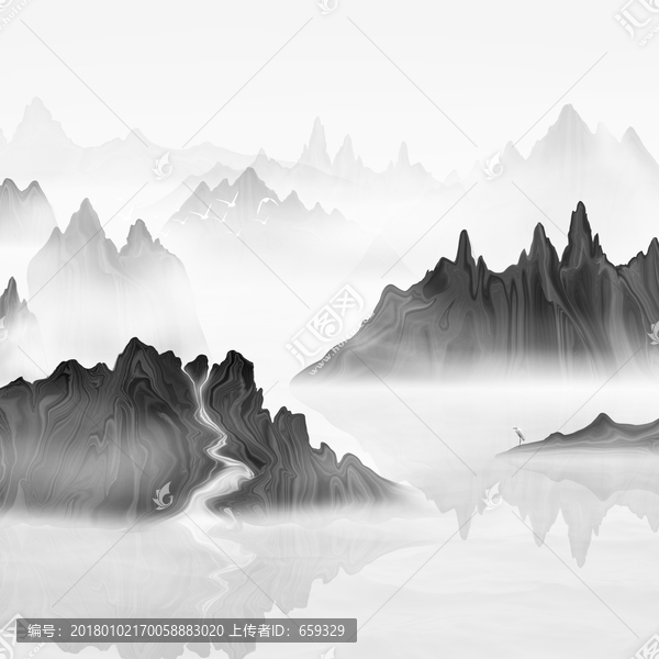 水墨山水