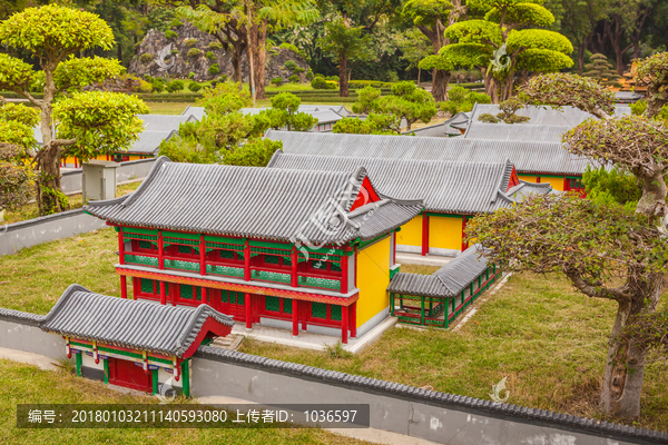 承德避暑山庄,微缩景观