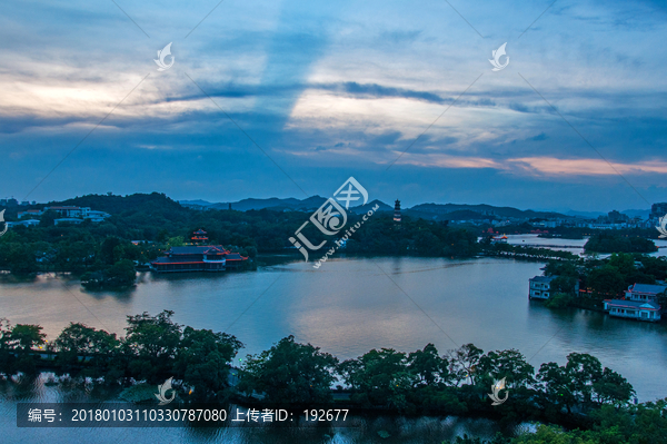 惠州西湖夜景