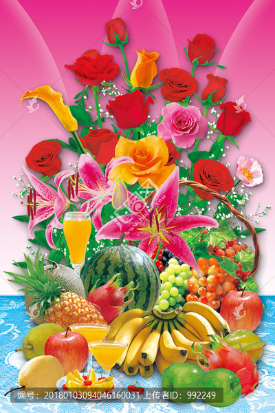 插花裝飾畫(huà)
