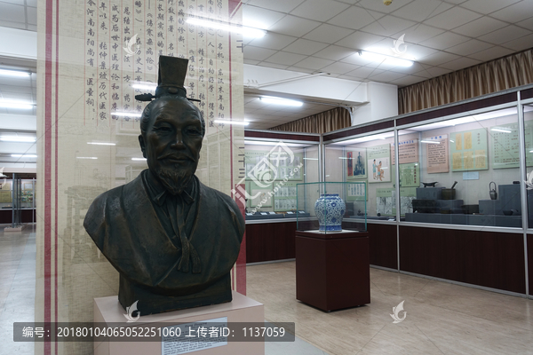 北京中医药博物馆,张仲景像