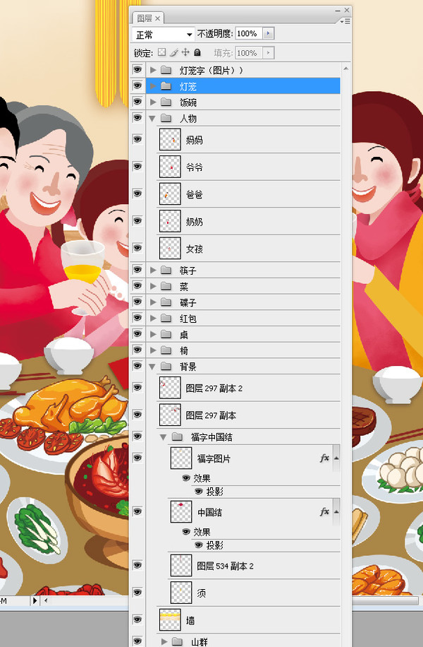家和萬事興,全家福,PSD