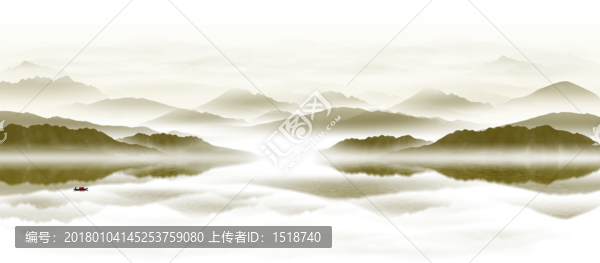 山水畫(huà),水墨畫(huà)
