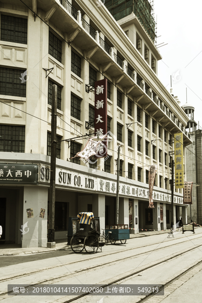 老上海,老上海怀旧,老上海街景