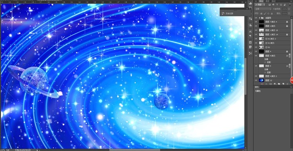 星空軟膜,漩渦星空