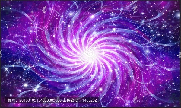 紫色星空漩渦軟膜