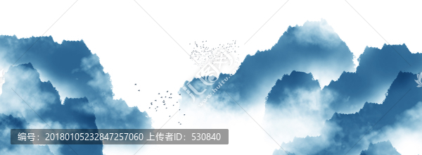 水墨山水畫
