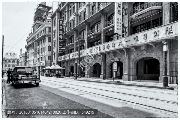 老上海,老上海怀旧,老上海街景