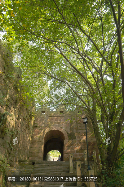 合川钓鱼城,始关门,古城门