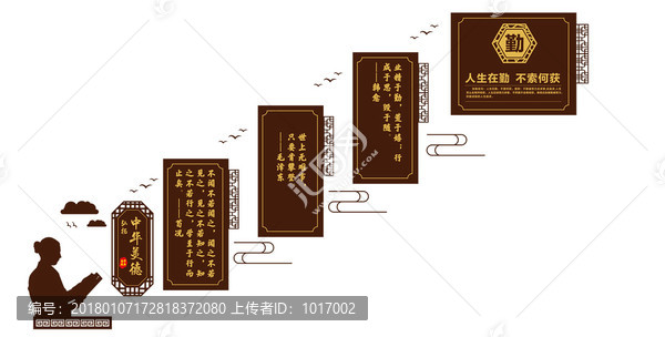 勤學(xué)文化墻