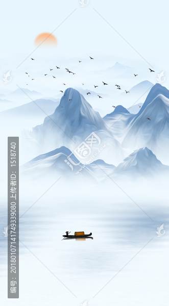 抽象山水畫(huà),,水墨畫(huà)