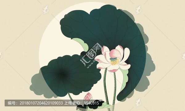 手繪蓮花