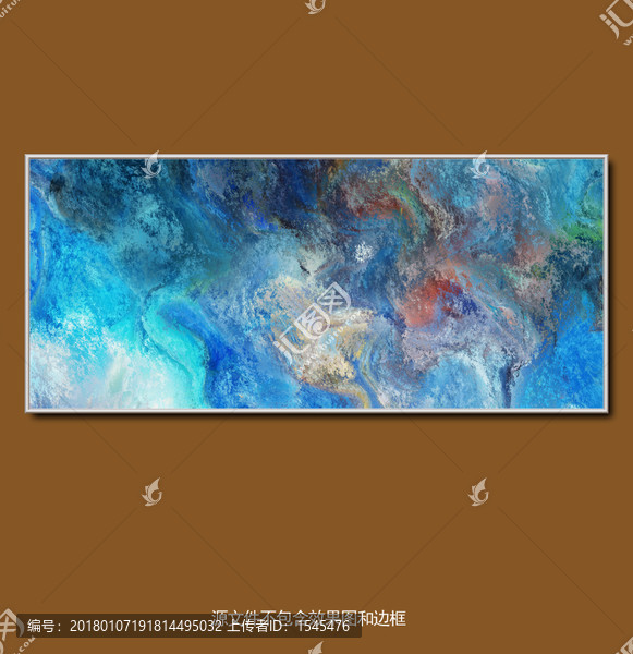 抽象油畫