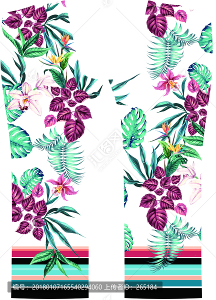 歐洲服裝印花