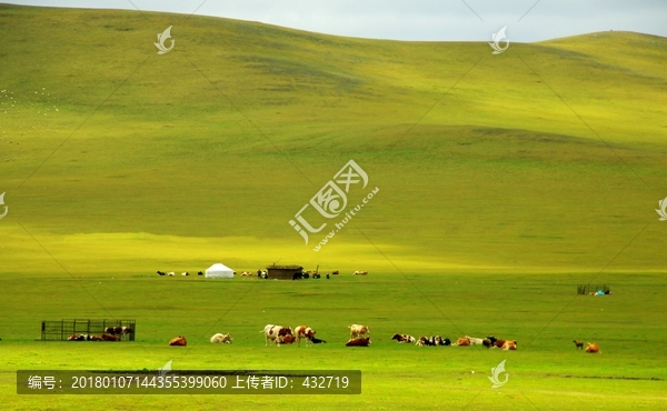 呼伦贝尔草原蒙古包