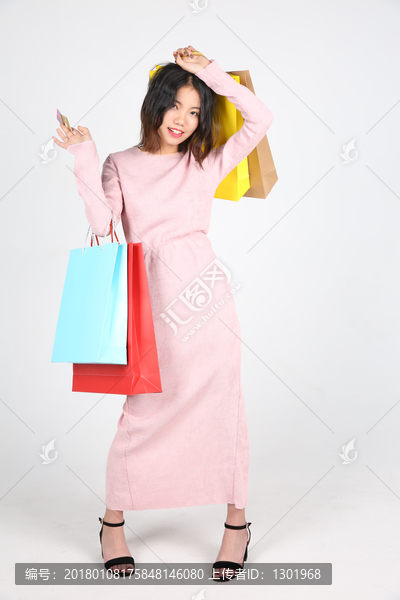 购物女性
