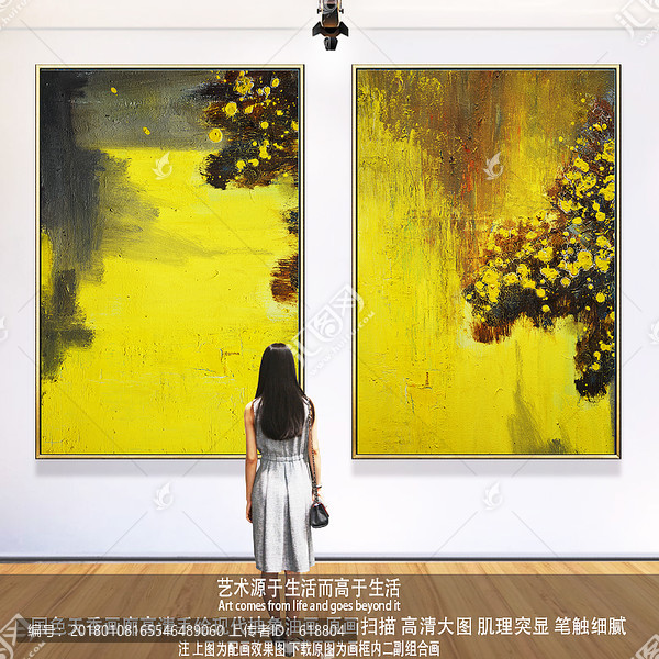 抽象油畫,畫廊高清手繪
