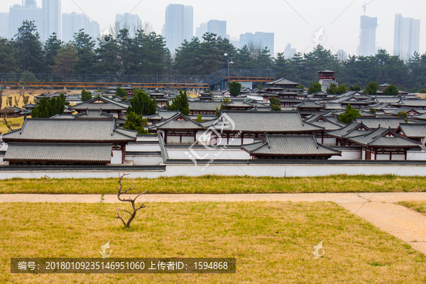 西安大明宫建筑