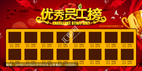 優(yōu)秀員工榜