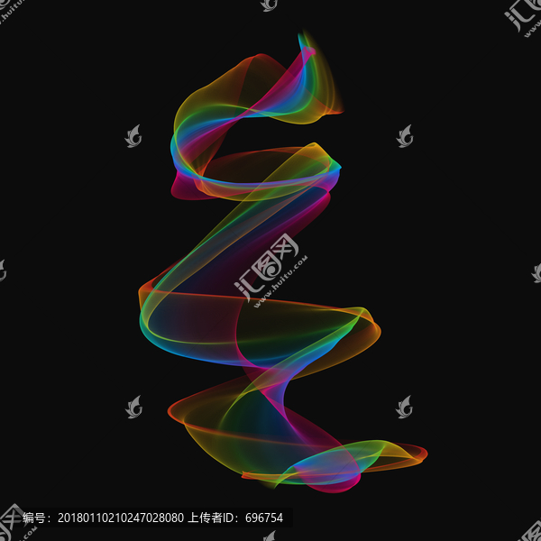 煙幕,綢帶,水墨,煙氣