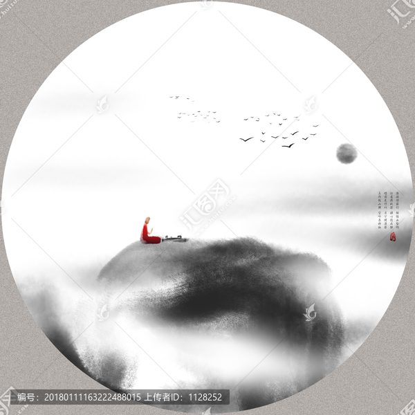水墨畫,水墨禪意,水墨中國風(fēng)