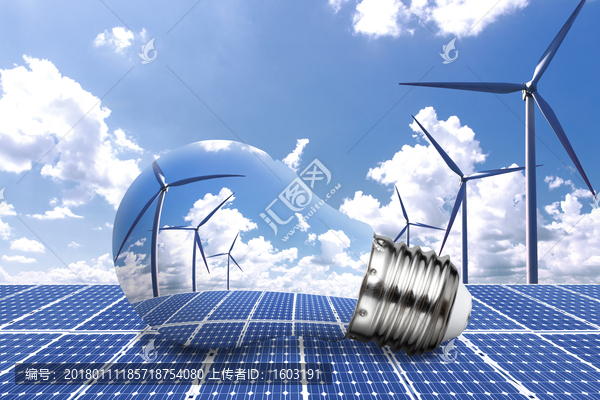 新能源,風(fēng)力發(fā)電和太陽能發(fā)電