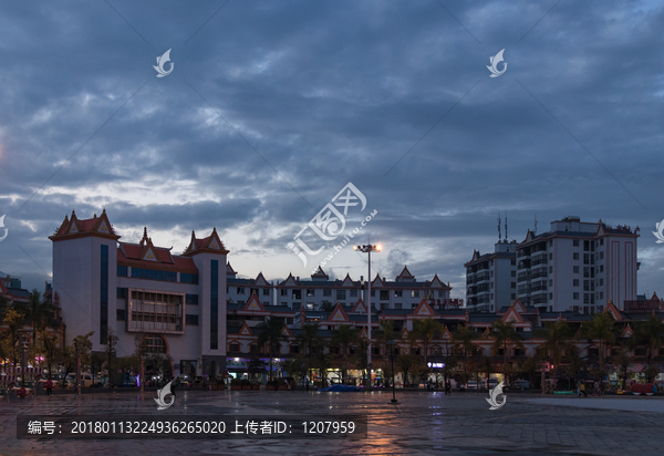 縣城夜景