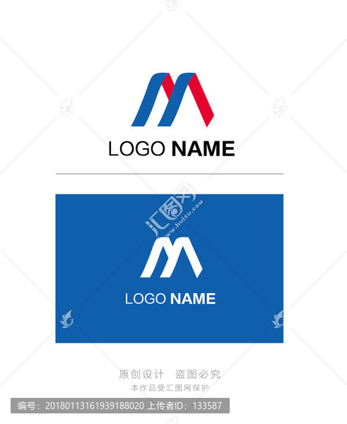 原創(chuàng)logo設(shè)計(jì),M,科技