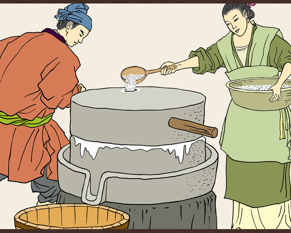米粉傳統工藝圖,之一