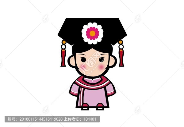 清朝卡通人物