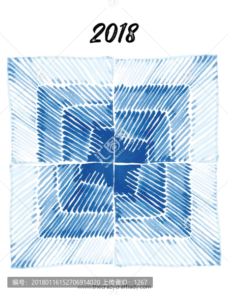 2018手繪日歷