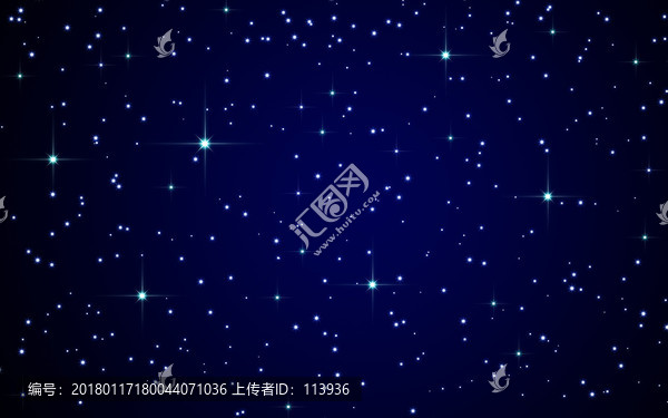 星星,滿天星