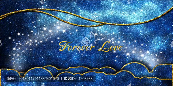星空婚禮效果圖