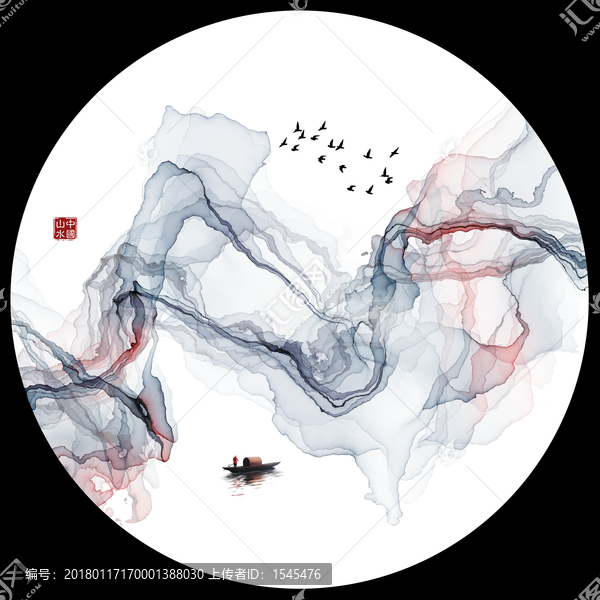 禪韻,寫(xiě)意裝飾畫(huà)