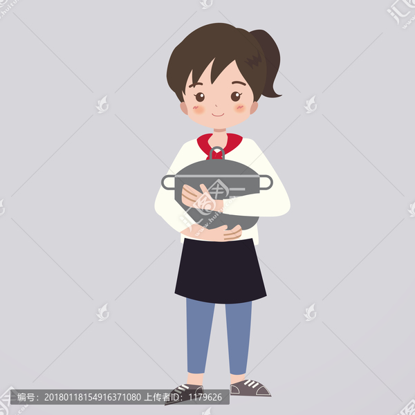 小廚娘人物設(shè)計(jì)頭像女生
