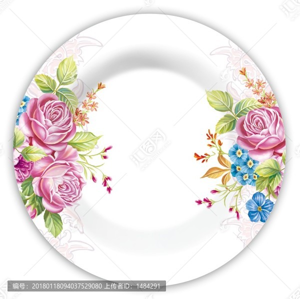 復(fù)古玫瑰花