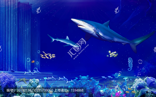 海底世界海报