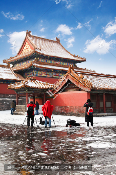 故宫,雪后故宫美景