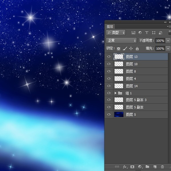 星空背景圖